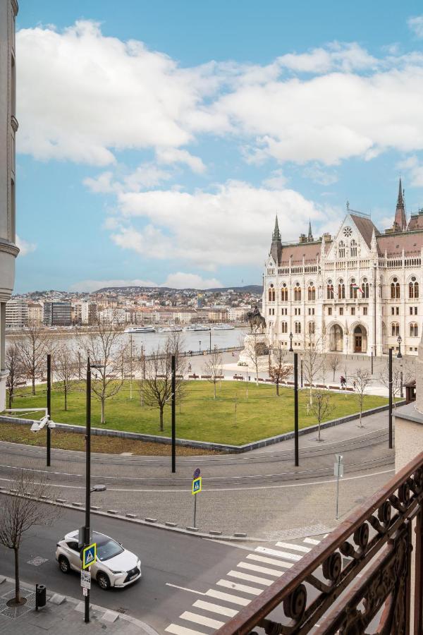 Breathless View Parliament 2 Luxury Suites With Terrace Free Parking Budapest Exterior photo