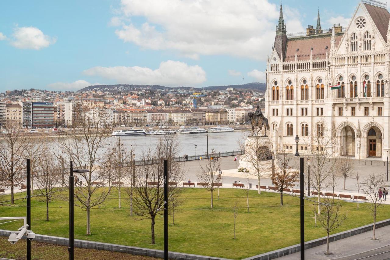 Breathless View Parliament 2 Luxury Suites With Terrace Free Parking Budapest Exterior photo
